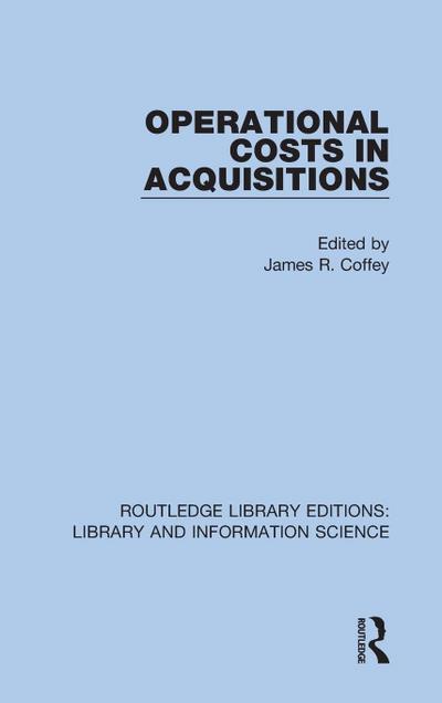Operational Costs in Acquisitions