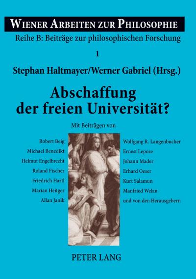 Abschaffung der freien Universität?