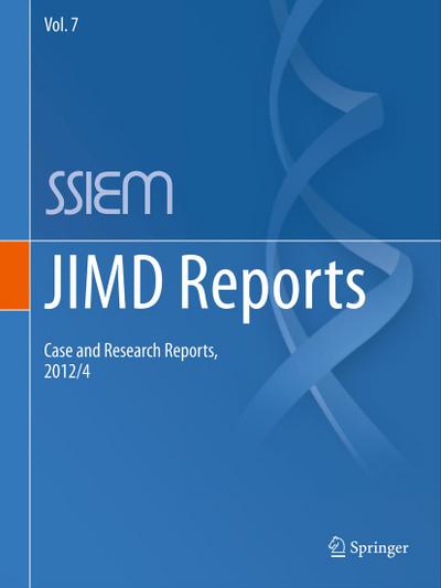 JIMD Reports - Case and Research Reports, 2012/4