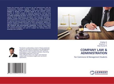 COMPANY LAW & ADMINISTRATION