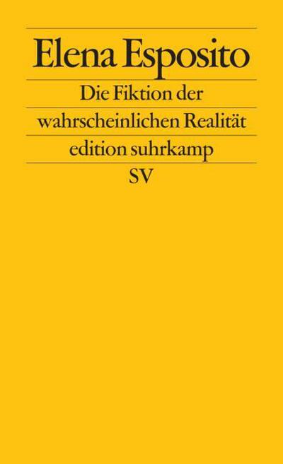 Die Fiktion der wahrscheinlichen Realität
