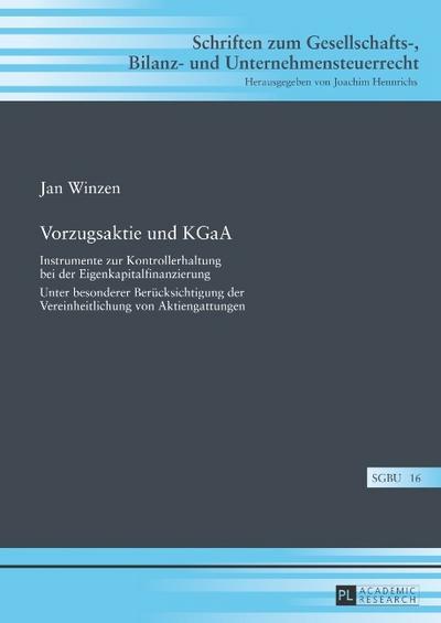 Vorzugsaktie und KGaA