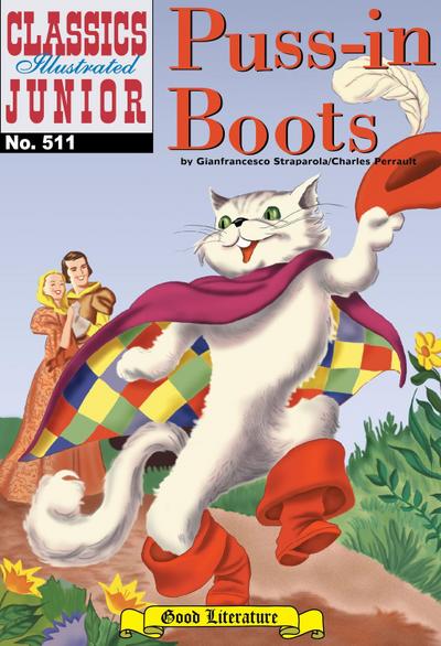 Puss-In-Boots (with panel zoom)    - Classics Illustrated Junior