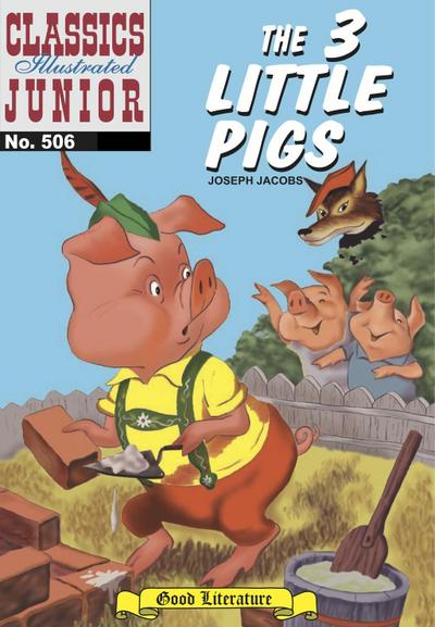 Three Little Pigs (with panel zoom)    - Classics Illustrated Junior