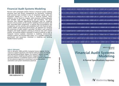 Financial Audit Systems Modeling