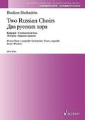 Two Russian Choirs: Epigraph by Count Tolstoy to his novel  Anna Karenina · Tsarskaya kravcaya (based on the Russian choral opera Boyarina Morozova). ... Chor a cappella, Partitur; Schwierigkeit: 4