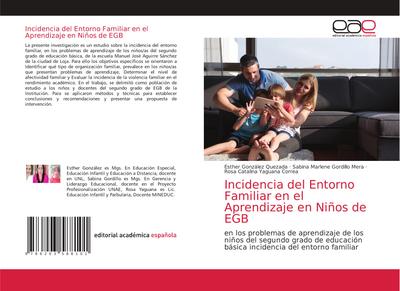 Incidencia del Entorno Familiar en el Aprendizaje en Niños de EGB