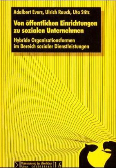 Von öffentlichen Einrichtungen zu sozialen Unternehmen