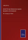 Archiv für das Studium der neueren Sprachen und Li