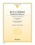 Berühmtes Menuett op.13,5für Violine und Klavier
