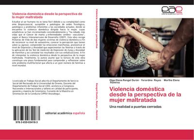 Violencia doméstica desde la perspectiva de la mujer maltratada
