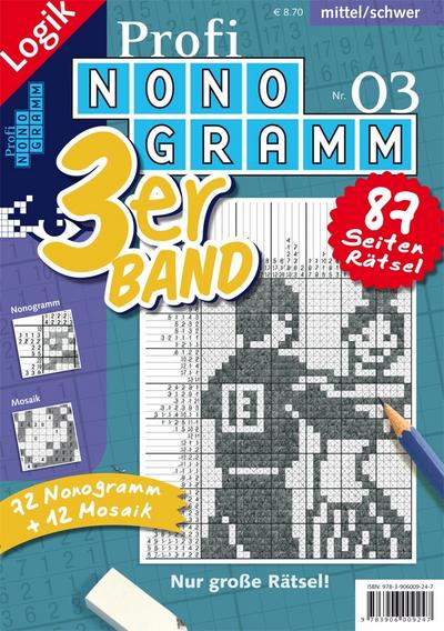 Profi-Nonogramm 3er-Band, Bd. 3
