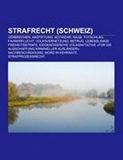 Strafrecht (Schweiz)