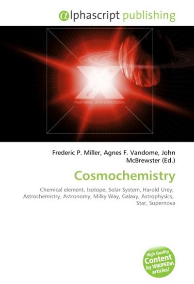 Cosmochemistry - Frederic P. Miller
