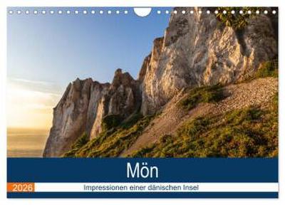 Mön, Impressionen einer dänischen Insel (Wandkalender 2026 DIN A4 quer), CALVENDO Monatskalender