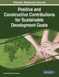 Positive and Constructive Contributions for Sustainable Development Goals