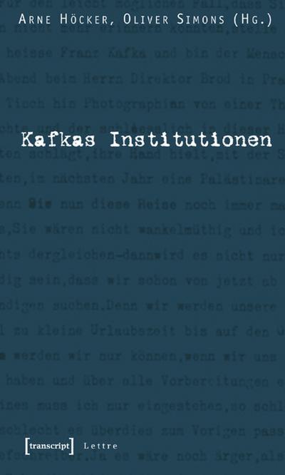 Kafkas Institutionen