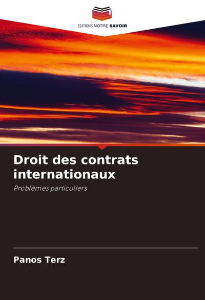 Droit des contrats internationaux