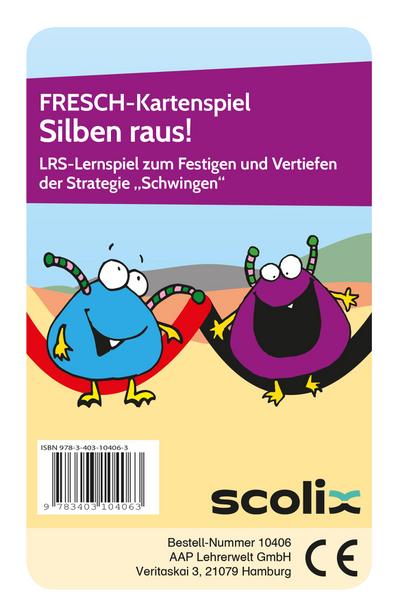 FRESCH-Kartenspiel: Silben raus!