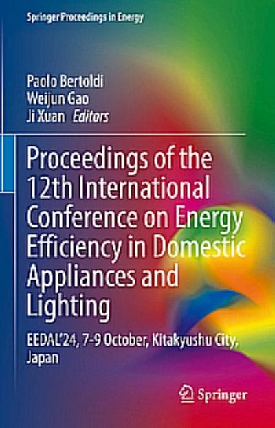 Proceedings of the 12th International Conference on Energy Efficiency in Domestic Appliances and Lighting