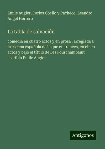 La tabla de salvación