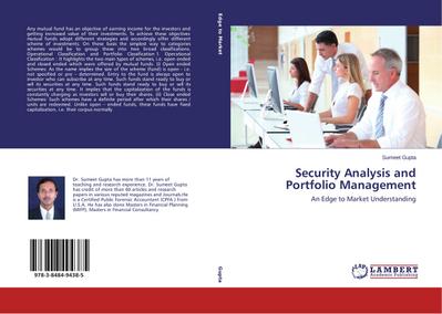 Security Analysis and Portfolio Management - Sumeet Gupta