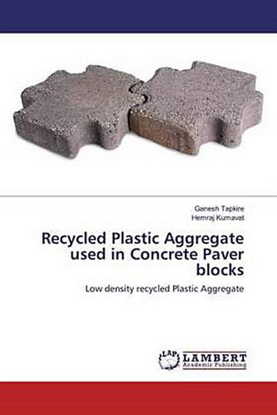 Recycled Plastic Aggregate used in Concrete Paver blocks