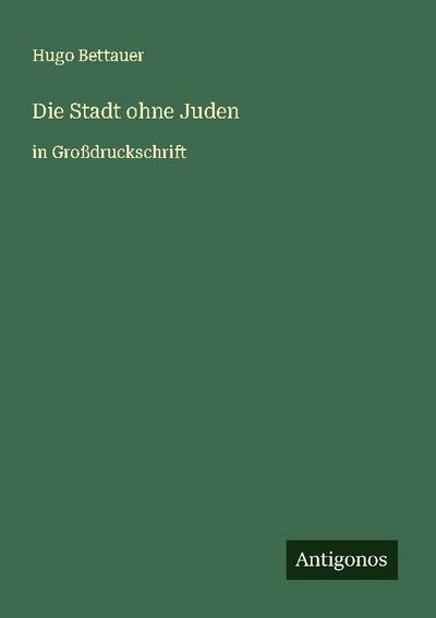 Die Stadt ohne Juden