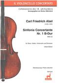 Sinfonia Concertante G-Dur Nr.1für Oboe, Violine, Violoncello und Orchester