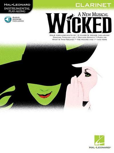 Wicked: Clarinet Play-Along Pack - Book/Online Audio