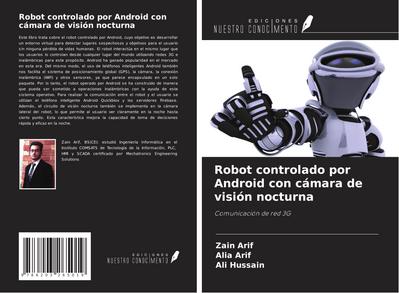Robot controlado por Android con cámara de visión nocturna