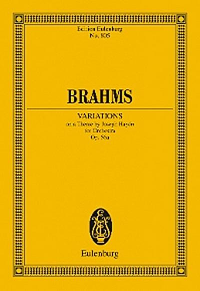 Variations on a Theme by Joseph Haydn