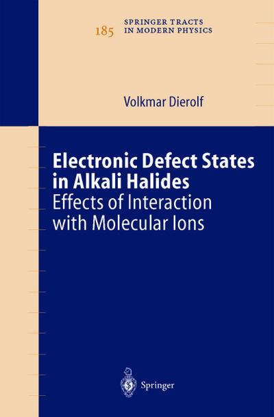 Electronic Defect States in Alkali Halides