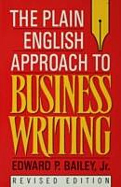 Plain English Approach to Business Writing