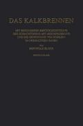 Das Kalkbrennen