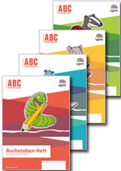 ABC-Lernlandschaft 1/2. Basis-Paket: 4 Arbeitshefte Grundschrift Klasse 1/2
