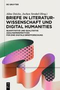 Briefe in Literaturwissenschaft und Digital Humani