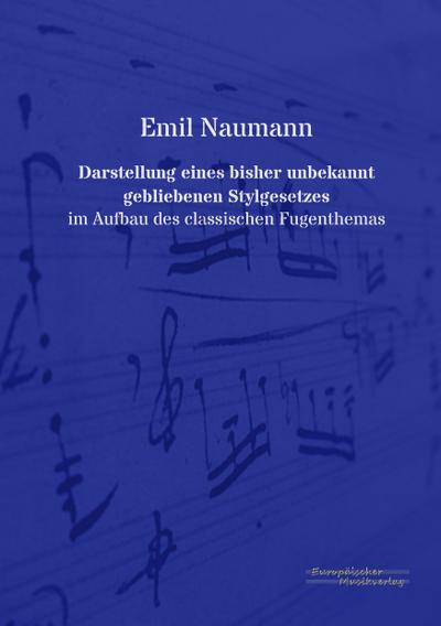 Darstellung eines bisher unbekannt gebliebenen Stylgesetzes