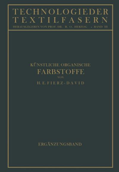 Künstliche Organische Farbstoffe