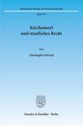 Kirchenasyl und staatliches Recht