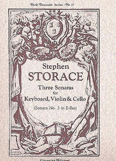 Sonata E flat major no.3for keyboard, violin and violoncello