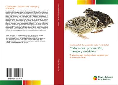 Codornices: producción, manejo y nutrición