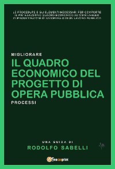 Il Quadro Economico del progetto di opera pubblica
