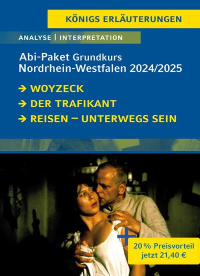 Abitur Nordrhein-Westfalen 2024 Grundkurs Deutsch - Paket