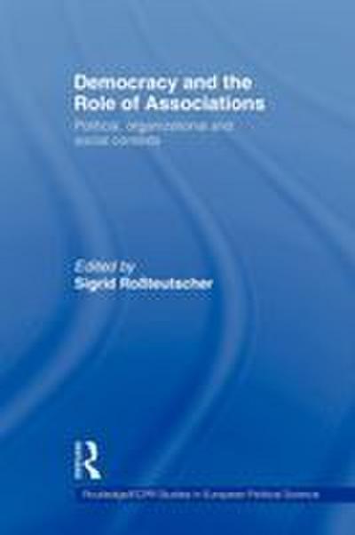Democracy and the Role of Associations