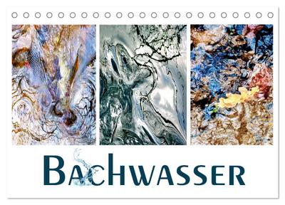 Bachwasser (Tischkalender 2026 DIN A5 quer), CALVENDO Monatskalender
