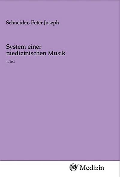 System einer medizinischen Musik
