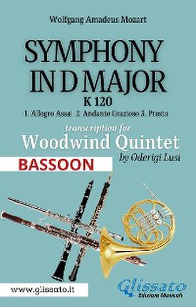 (Bassoon) Symphony K 120 - Woodwind Quintet