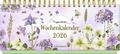 Wochenkalender violett 2026