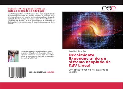 Decaimiento Exponencial de un sistema acoplado de KdV Lineal